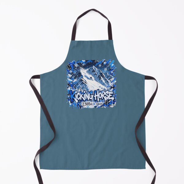 Item preview, Kicking Horse Ski Resort Canada Skiing Rockies Sticker TShirt 04 designed and sold by OuterShellUK.