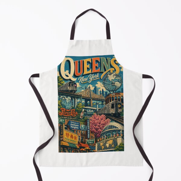 Item preview, Queens New York Landmarks from Flushing Meadows to Jackson Heights designed and sold by Places On Earth.