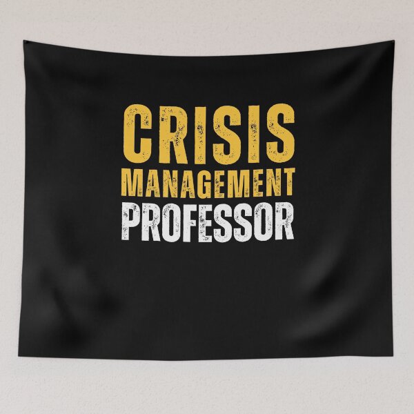 Item preview, Crisis Management Professor designed and sold by domostore.