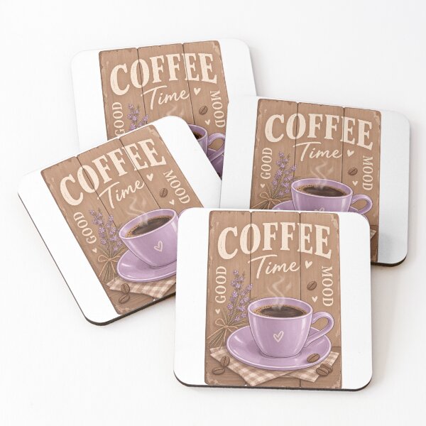 Item preview, Cozy Purple Coffee Time Vintage Cafe Aesthetic designed and sold by Kiralemon.