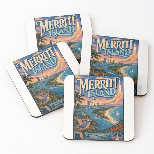 Item preview, Merritt Island Florida Space Coast and Kennedy Space Center designed and sold by Places On Earth.