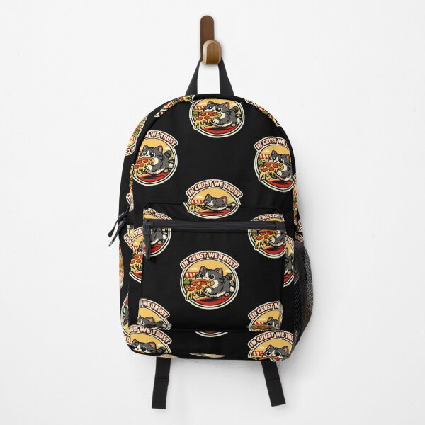 Item preview, Funny Cat Eating Pizza Retro Vintage Pizza Lover Gift designed and sold by BeardWave.