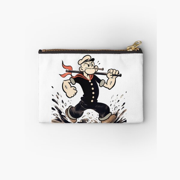 Item preview, Angry Sailor Man Running Through Water Splashes designed and sold by MillicentCouder.