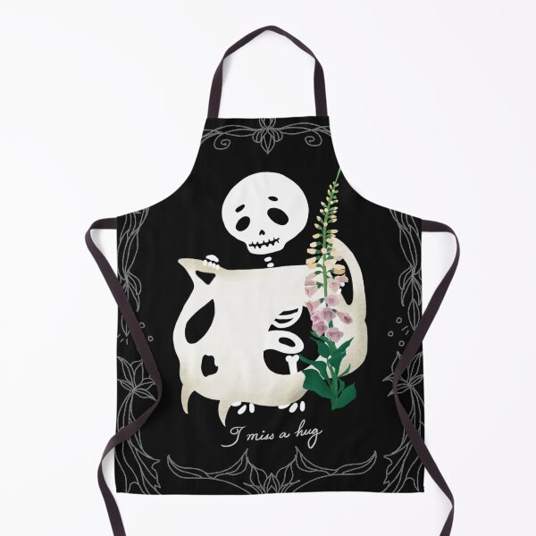 Item preview, Little Ku Hiding Behind Cat Skull designed and sold by momolaart.