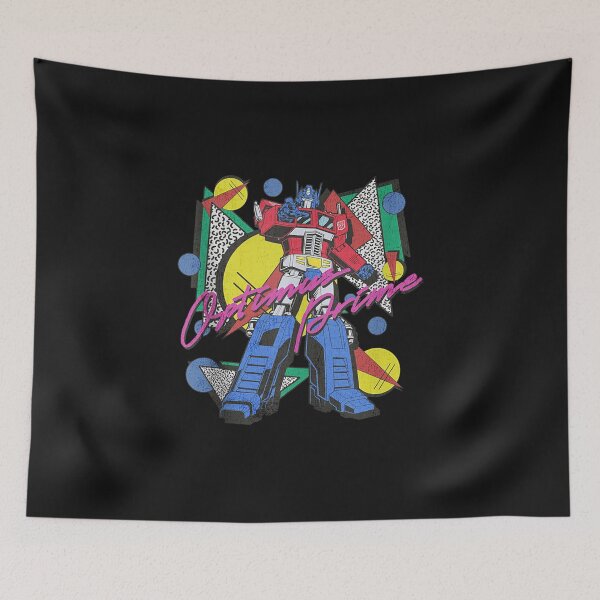 Item preview, Tr4nsformersz Retro Optimus Prime 80's Print designed and sold by ElenaDennis50.