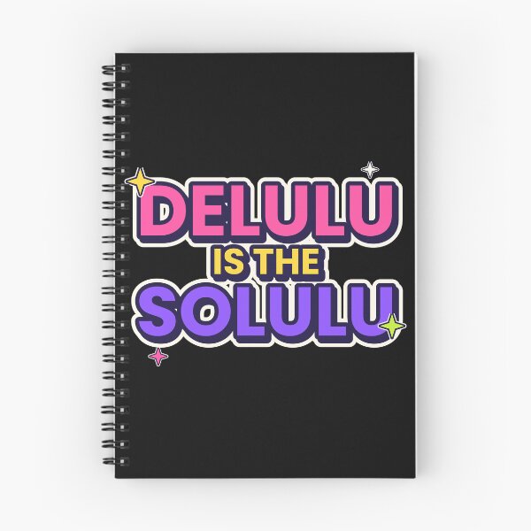 Item preview, Delulu Is The Solulu Funny Gen Z Slang Quote designed and sold by jaissaurabh.