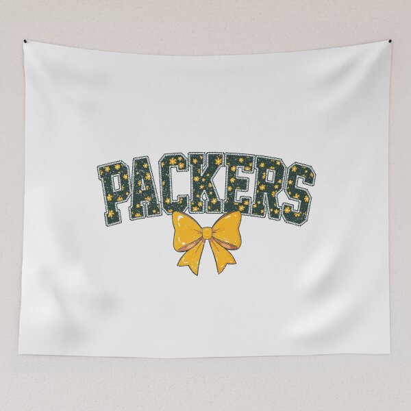 Item preview, Packers Floral Coquette Bow Football Fan Spirit designed and sold by RockTheFeal.