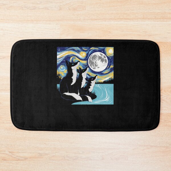 Item preview, Starry-Night-Fox-Water-Flow designed and sold by amyotihlrgy.