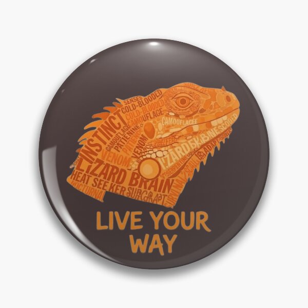 Item preview, Orange Lizard Typography Design designed and sold by PlengPoomofArts.
