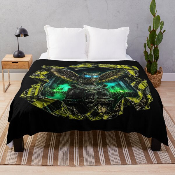 Item preview, Gothic Cyberpunk Owl Radioactive Tape Frame Art designed and sold by LazyDayzCo.