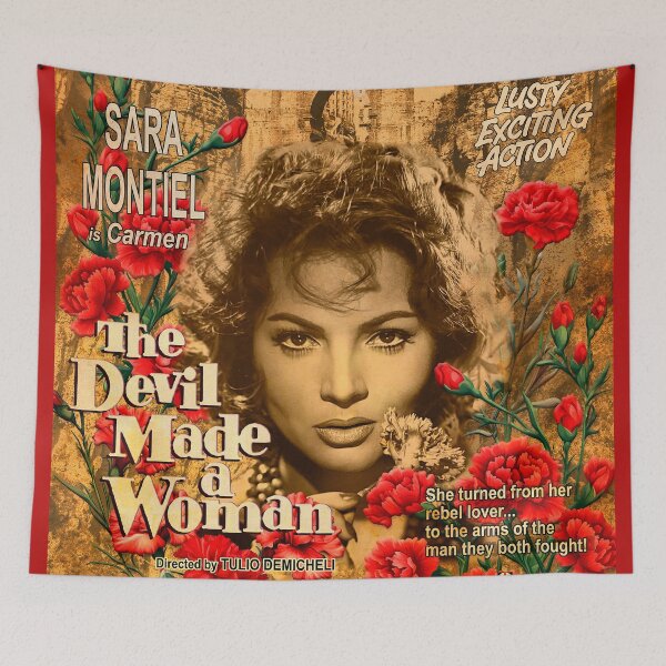 Item preview, Carmen the Gypsy (English poster) designed and sold by PrivateVices.