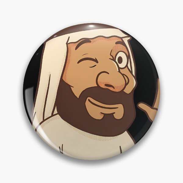 Item preview, Friendly Arab Man Waving Assalamualaikum Cartoon designed and sold by HarrisonSteere.