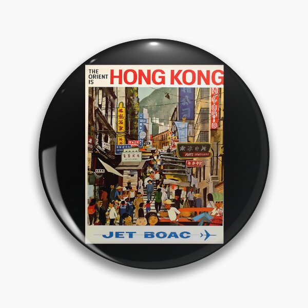 Item preview, Busy Crowded Street Market Scene With Neon Signs designed and sold by MillicentCouder.