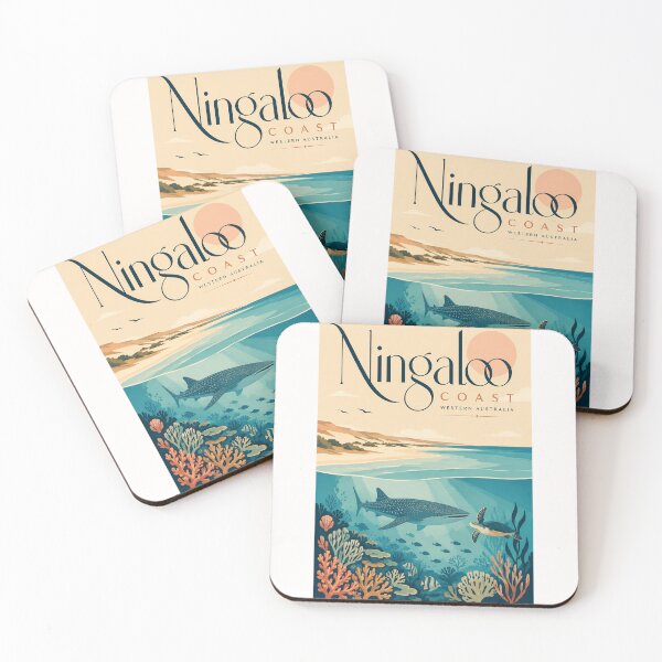 Item preview, Ningaloo Coast Western Australia Whale Shark and Coral Reef designed and sold by Places On Earth.