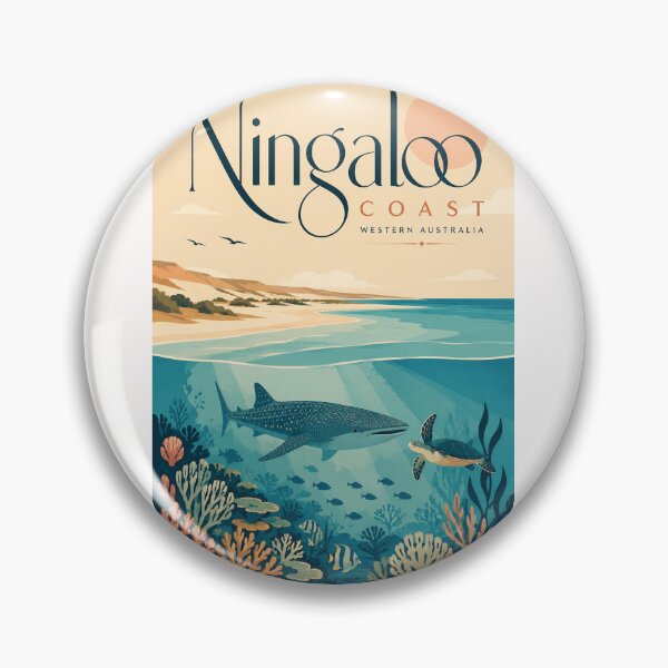 Item preview, Ningaloo Coast Western Australia Whale Shark and Coral Reef designed and sold by Places On Earth.