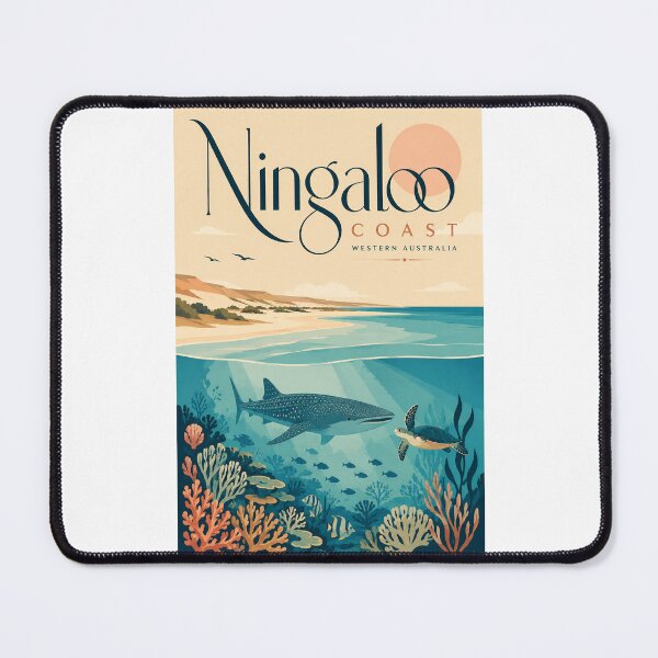 Item preview, Ningaloo Coast Western Australia Whale Shark and Coral Reef designed and sold by Places On Earth.