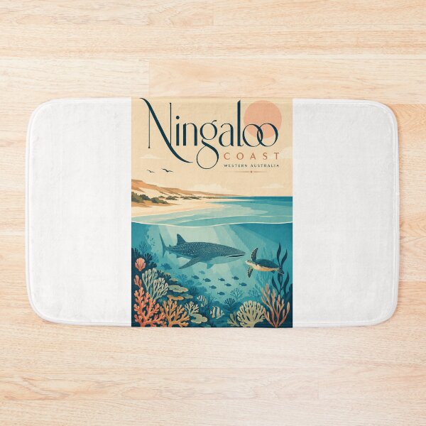 Item preview, Ningaloo Coast Western Australia Whale Shark and Coral Reef designed and sold by Places On Earth.