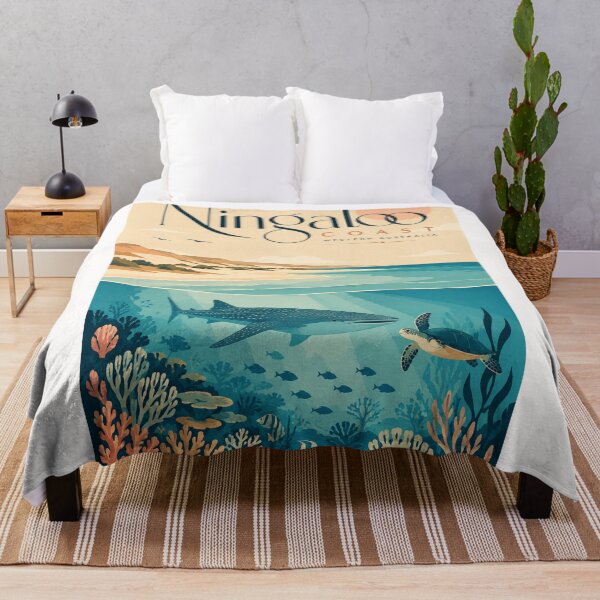 Item preview, Ningaloo Coast Western Australia Whale Shark and Coral Reef designed and sold by Places On Earth.