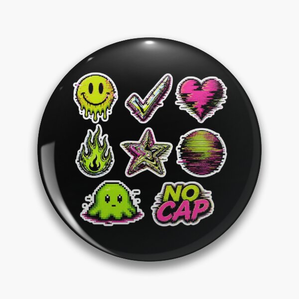 Item preview, Cyber Glitch Acid Y2K Pack designed and sold by creativerooney.