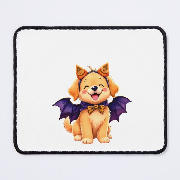 Item preview, Halloween Golden Retriever Art designed and sold by Kedspicedesign.