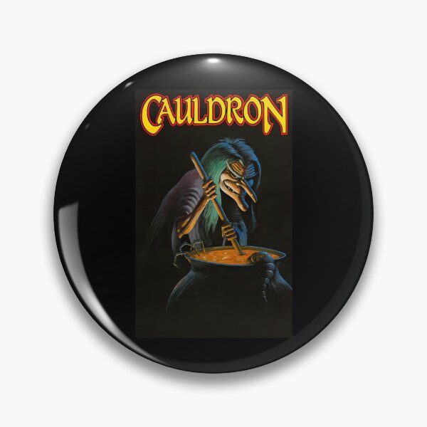 Item preview, Green Haired Witch Stirring Bubbling designed and sold by MillicentCouder.