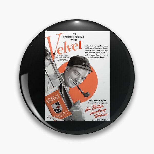 Item preview, Smiling Pipe Smoker With Skis Illustration designed and sold by Jaysonjohnsonr.