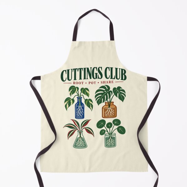 Item preview, Cuttings Club – Plant Propagation Apron designed and sold by astersgraphics.
