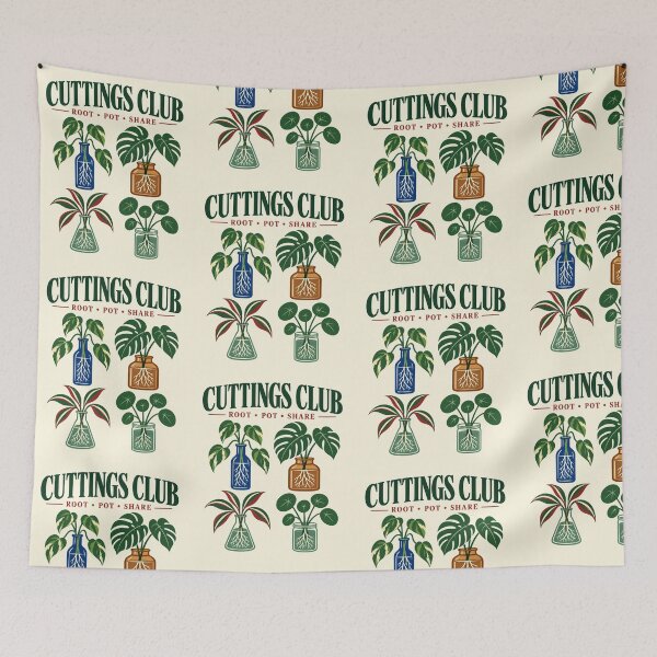 Item preview, Cuttings Club – Plant Propagation Apron designed and sold by astersgraphics.
