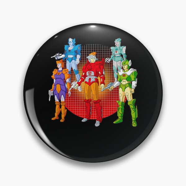 Item preview, Group Of Colorful Female Warrior Robots designed and sold by Jaysonjohnsonr.