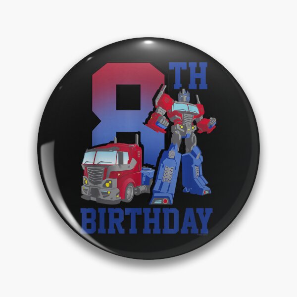 Item preview, Tr4nsformersz Optimus Prime 8th Birthday Gradient Fill Poster designed and sold by ElenaDennis50.