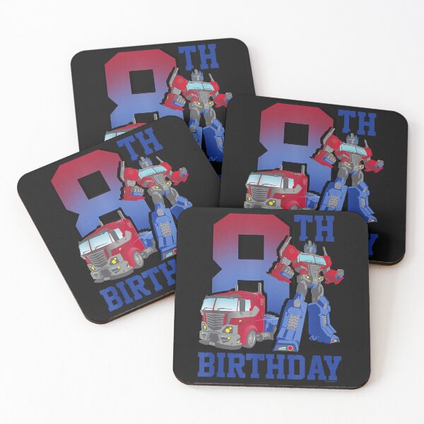 Item preview, Tr4nsformersz Optimus Prime 8th Birthday Gradient Fill Poster designed and sold by ElenaDennis50.