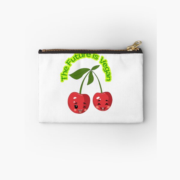 Item preview, The Future Is Vegan Cute Cherry Quote designed and sold by Lakshimalsha.