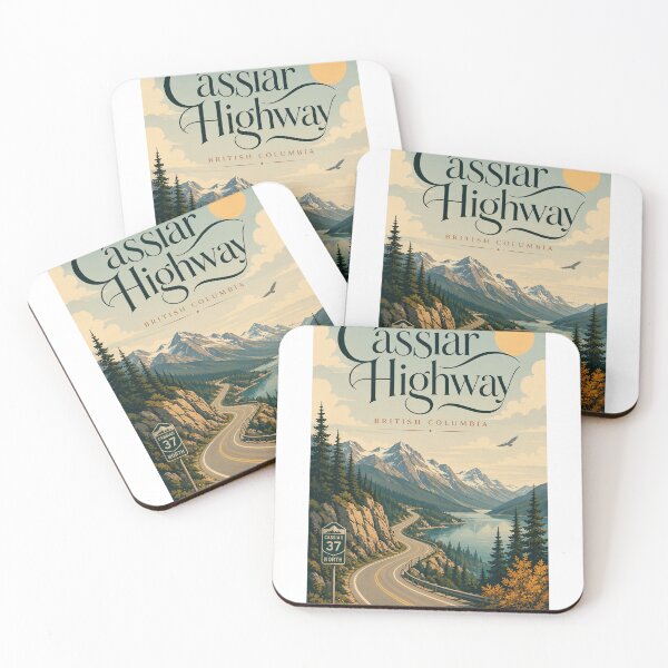 Item preview, Cassiar Highway British Columbia Through Northern Mountains designed and sold by Aryabek.