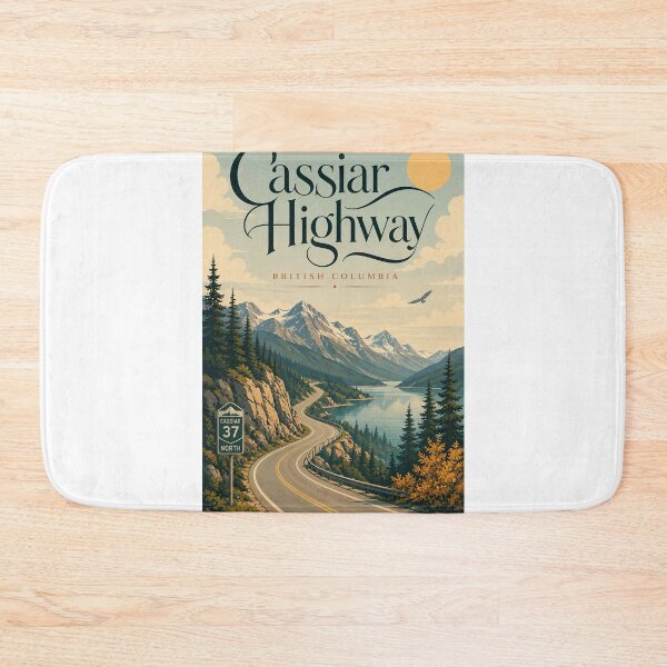 Item preview, Cassiar Highway British Columbia Through Northern Mountains designed and sold by Aryabek.