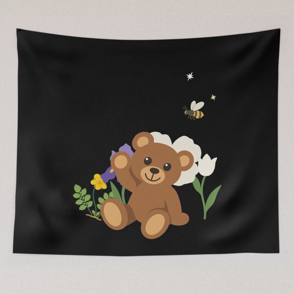 Item preview, Teddy bear flowers children's gift idea designed and sold by Sir-Freaky.