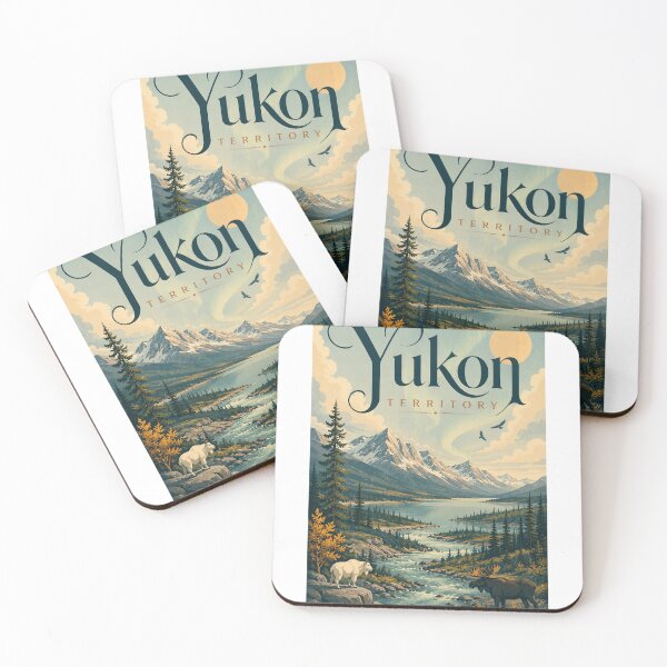 Item preview, Yukon Territory Mountain Wilderness and Northern Wildlife designed and sold by Aryabek.