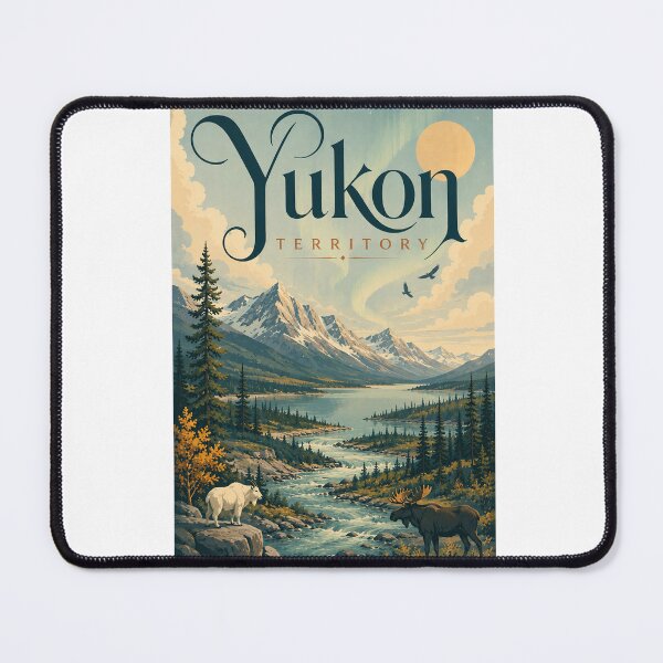 Item preview, Yukon Territory Mountain Wilderness and Northern Wildlife designed and sold by Aryabek.