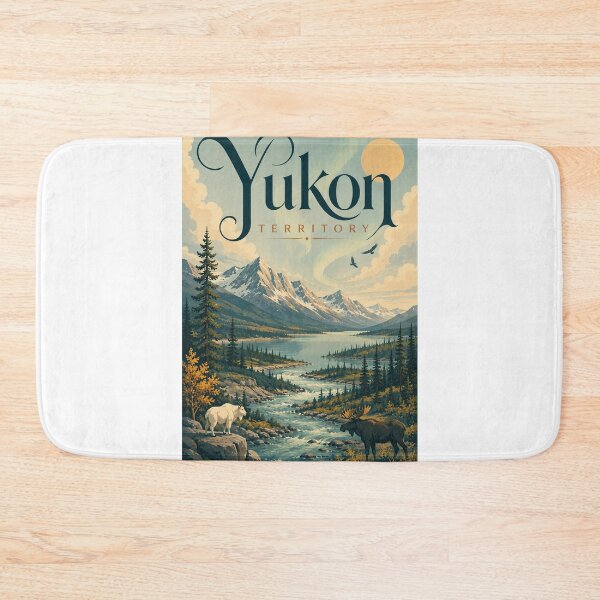 Item preview, Yukon Territory Mountain Wilderness and Northern Wildlife designed and sold by Aryabek.