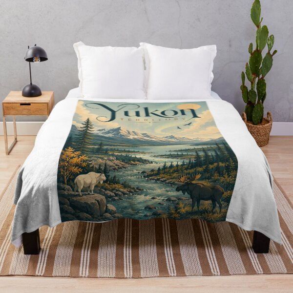 Item preview, Yukon Territory Mountain Wilderness and Northern Wildlife designed and sold by Aryabek.