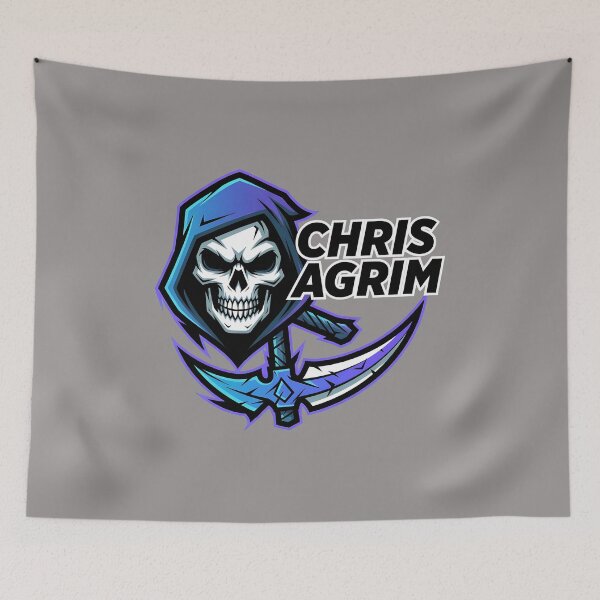 Item preview, CHRISAGRIM Gamer Logo Style T-Shirt-21 designed and sold by DesirenVitiello.