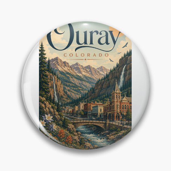 Item preview, Ouray Colorado Mountain Town in the San Juan Mountains designed and sold by Aryabek.
