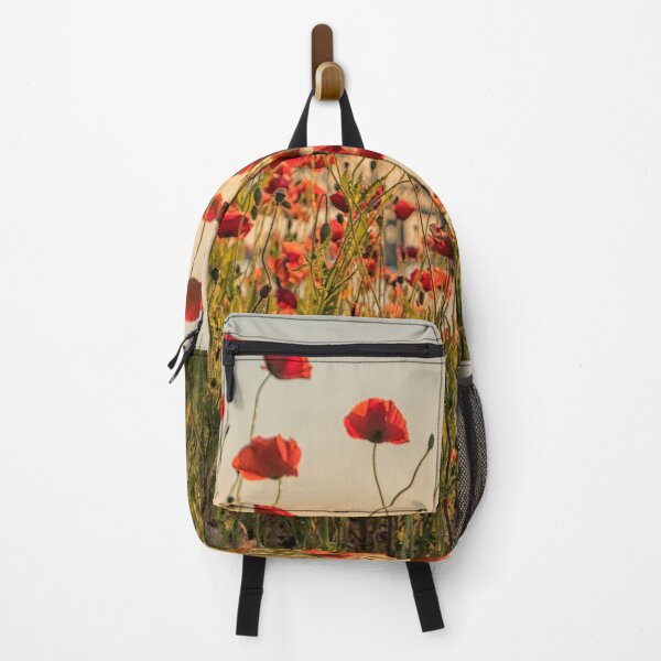 Item preview, Red poppy flowers and Natchez bridge designed and sold by Photopat.