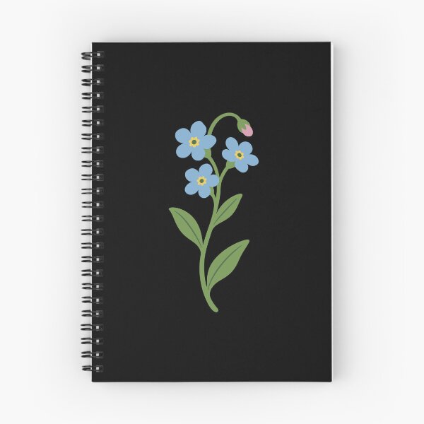 Item preview, Forget-me-not flowers botanically plants designed and sold by Sir-Freaky.
