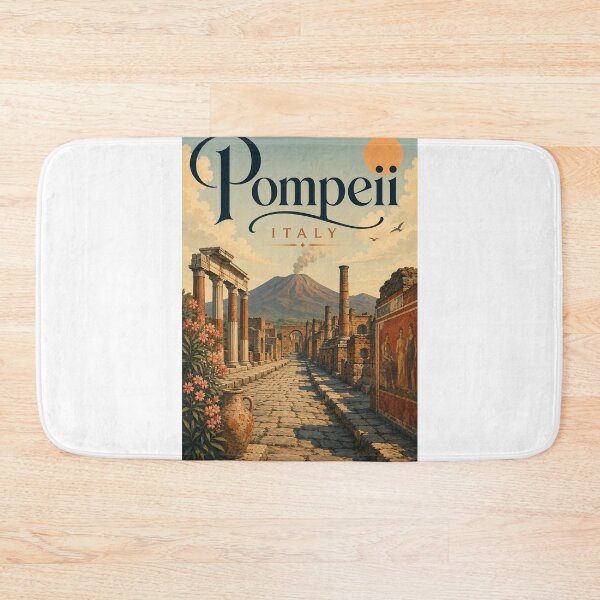Item preview, Pompeii Italy Ancient Roman Ruins Beneath Mount Vesuvius designed and sold by Aryabek.