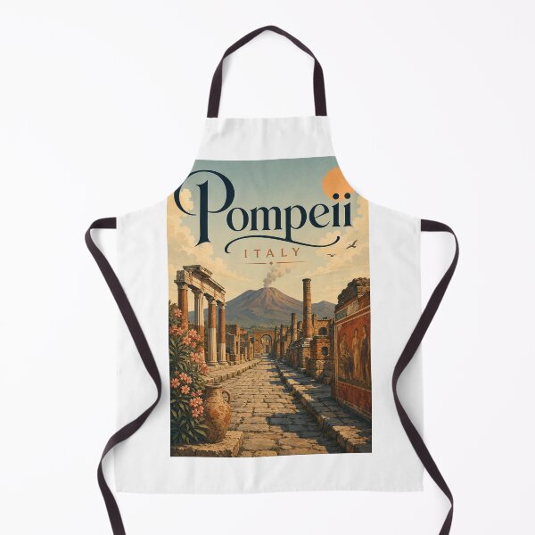 Item preview, Pompeii Italy Ancient Roman Ruins Beneath Mount Vesuvius designed and sold by Aryabek.