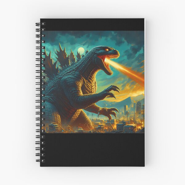 Item preview, Giant Kaiju Monster Breathing Fire Over City designed and sold by Jaysonjohnsonr.