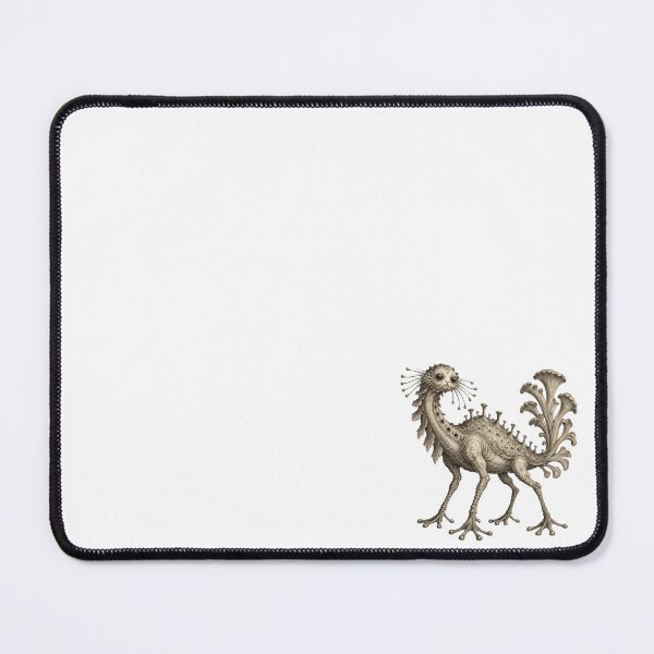 Item preview, Surreal Fantasy Creature Vintage Bestiary Engraving designed and sold by Frenky Stickers.