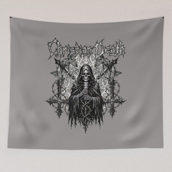 Item preview, Christian Death Band Mono Graphic Apparel-57 designed and sold by DesirenVitiello.