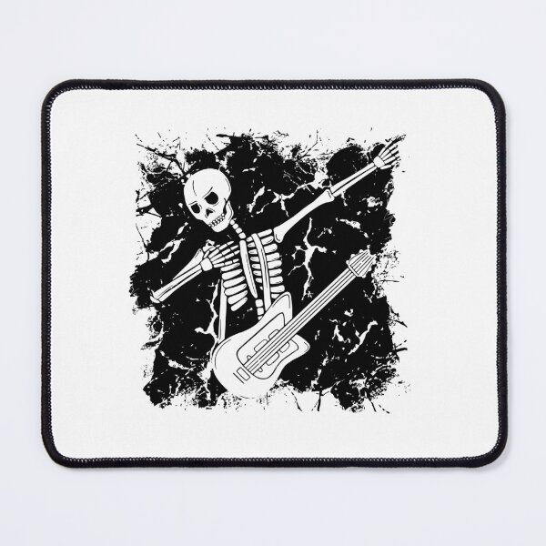 Item preview, Rock Guitar Skeleton Grunge Art designed and sold by BunnyBumb.