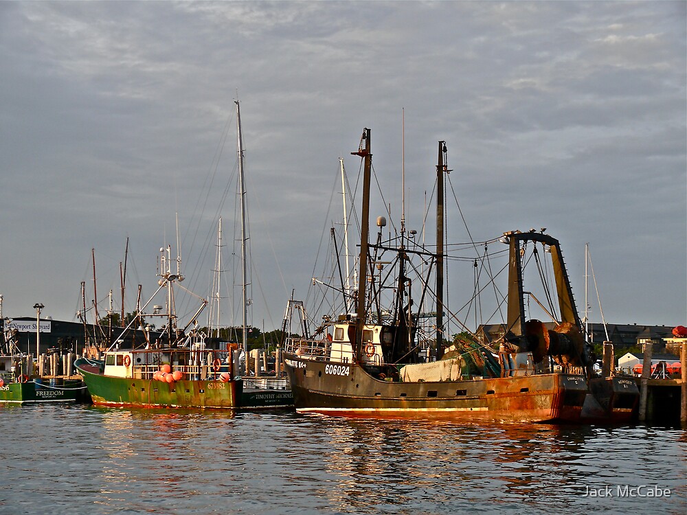 «"Fishing Boats" Newport Harbor, Rhode Island © 2009» de Jack